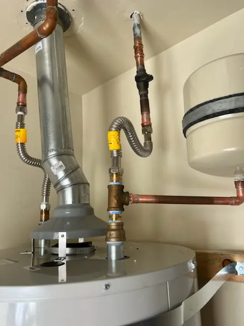 Water heater installation and plumbing repair in Evergreen
